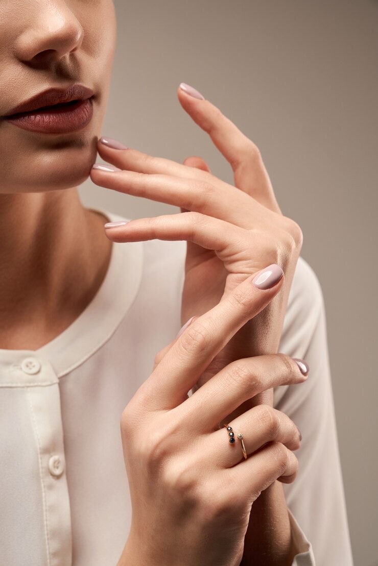 Natural nail care manicure inspiration